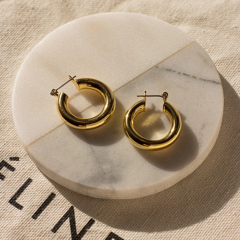 NWT Amalfi hoops - Luv AJ